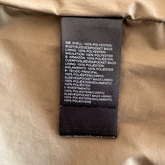 THE NORTH FACE WOMEN’S OLIVE GREEN ZIPPERED PUFFER OUTDOOR LIFESTYLE JACKET - Picture 14 of 16